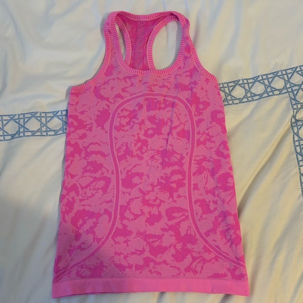 lululemon athletica Pink Tank Top